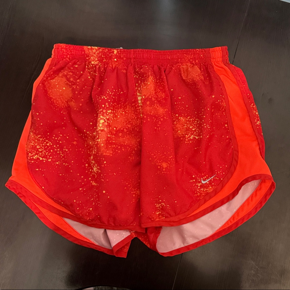 Nike Dynamic Red and Orange Shorts